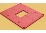 Piastra Di Montaggio In Abs Piastra Di Inserimento Tavola Di Fresatura Silverline 2050W 124799 Router
