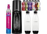 Sodastream Spumantizzatore Terra Black Con 2 Bottiglie E 6 Gusti Bolero