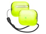Custodia Trasparente Elago Con Cordino In Nylon Per Airpods Pro 2 Giallo Neon