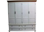 Armadio In Legno A 4 Ante 198 X 60 X 220 Cm Jvmoebel