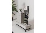 Set Di Cassettiere Con Specchio Cassettiere Soggiorno Legno Ancora Moderno Bianco