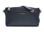 Lazarotti Pelle Borsa A Tracolla Bologna Leather Crossbody Bag Navy Blu Scuro