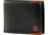 Chiemsee Pelle Portafoglio Leather Wallet Black Nero