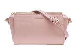 Lazarotti Pelle Borsa A Tracolla Bologna Leather Shoulder Bag Pink Rosa Antico