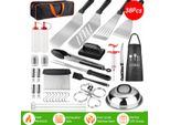 Accessori Per Barbecue Set Di Utensili Per Barbecue Da 38 Pezzi Per Il Campeggio/Giardino