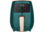 Friggitrice Ad Aria Calda 4,5 Litri 1400W Friggitrice A Basso Contenuto Di Grassi Grill Patatine Fritte Verde