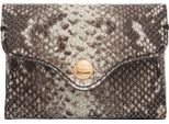Fossil Porta Carte Di Credito Heritage Card Case Python Multicolore
