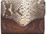 Fossil Portafoglio Heritage Trifold Python Multicolore