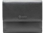 Esquire Pelle Portafoglio Viktoria Wallet With Flap Black Nero