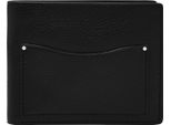 Fossil Portafoglio Anderson Large Coin Pocket Bifold Black Nero