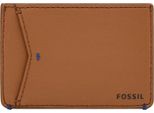 Fossil Portacarte Joshua Vegan Cactus Card Case Tan Terracotta