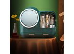 360Home Organizzatore Cosmetico A Led Per Il Trucco, Contenitore Per Il Make-Up Verde