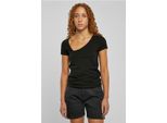 Urban Classics - Donna Tee Biologica Con Scollo Asimmetrico Nero - M