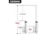Swanew 1500N Motore Lineare Attuatore Regolabile Motore Elettrico Attuatore Lineare Attuatore Lineare Telaio Di Sollevamento Motore Attuatore Lineare Motore 12V 300Mm