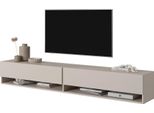 Selsey Mirrgo - Mobile Tv 200 Cm Tortora