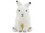 Carl Dick Lepre Seduta Bianca, Lepre Delle Nevi, Ca. 30Cm 3556 Peluche, Peluche, Peluche