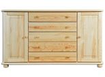 Cassettiera Mobile Credenza Legno Vero Nuova Jvmoebel