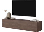 Mobile Tv Selsey Bisira 140 Cm Noce Marrone