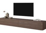 Mobile Tv Selsey Bisira 200 Cm Noce Marrone