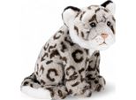 Carl Dick Leopardo Delle Nevi Seduto, Circa 30 Cm 3564 Peluche, Peluche, Animale Di Peluche