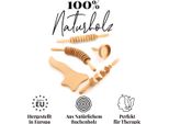 Tuuli Maderotherapy Set In Legno Rullo Massaggiatore Cellulite Dispositivo Di Drenaggio Linfatico Tazza Svedese