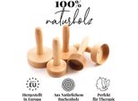 Tuuli Maderotherapy Set Di Legno Massaggiatore Svedese Tazza Cellulite Dispositivo Di Drenaggio Linfatico