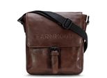 Farmhood Borsa A Tracolla Memphis Crossbody Bag Dark Brown Marrone Scuro