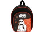 Zaino Asilo Star Wars Ragazzi - Zaino 2 Scomparti Nero