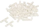 Kotarbau® Giunto A T 40 Pezzi Croci Di Giunzione Da 6 Mm Per Mattoni In Clinker