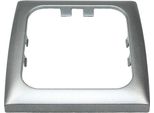 C-Line Presto Inprojal Cbe Telaio Di Copertura Singolo Per Interruttore Presa Di Corrente Camper Caravan Barca Argento
