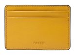 Fossil Portacarte Steven Card Case Mustard Giallo
