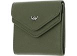 Golden Head Portafoglio Valencia Petite Billfold Coin Wallet Fango Verde