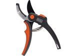 Black+Decker Cesoie Capacità Di Taglio 14 Ø Lama In Acciaio Temprato Manico Con Impugnatura Morbida 20 X 6 X 1,6 Cm Forbici Per Fiori Forbici Per Giardino Forbici Per Siepi