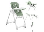 Seggiolone In Plastica Baby Vivo Design - Tippy In Cool Mint