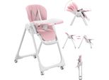 Seggiolone In Plastica Baby Vivo Design - Tippy In Bubblegum
