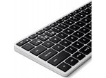 Satechi Slim X1 Tastiera Retroilluminata Bluetooth Argento