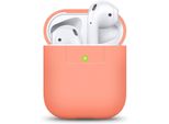 Elago Custodia In Silicone Per Airpods 2 E Airpods 1, Colore Pesca