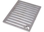 Griglia Per Stufe 18,5X24 Cm In Acciaio Massiccio - Più Resistente Delle Griglie In Ghisa - Per Stufe E Caminetti