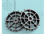 Set Di 2 Ruote Motrici Offroad Bosch Indego 800 850 1000 1100 1200 Connect