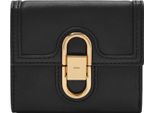 Fossil Pelle Portafoglio Avondale Wallet Black Nero
