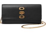 Fossil Pelle Portafoglio Borsa A Tracolla Penrose Wallet Black Nero