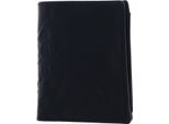U.S. Polo Assn. Pelle Portafoglio Essex Wallet With Coin Leather Navy Blu Scuro