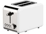 Tostapane Retrò A 2 Fette Tostapane Automatico 850 Watt Bianco