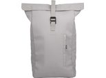 Kattbjoern Zaino Per Il Tempo Libero Zaino Con Scomparto Per Laptop Rolltop Backpack 16L Asphalt Grey Grigio Chiaro