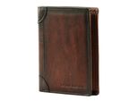 Bruno Banani Pelle Portafoglio Wallet Brown Marrone