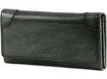 Bruno Banani Pelle Portafoglio Wallet With Flap Black Nero