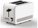 Tostapane Retro 2 Fette Macchina Per Tostare 850 Watt Nero/Argento
