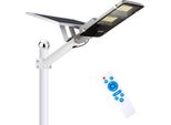 Lampione Solare 233 Led Luce Solare 20000Lm IP65 Impermeabile Lampada Solare Dimmerabile Con Telecomando Per Giardino Esterno Terrazza Parcheggio