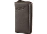 Bruno Banani Portafoglio Wallet Zip With Flap Brown Marrone Scuro