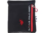 U.S. Polo Assn. Borsa A Tracolla Bozeman Flat Crossbody Black Nero